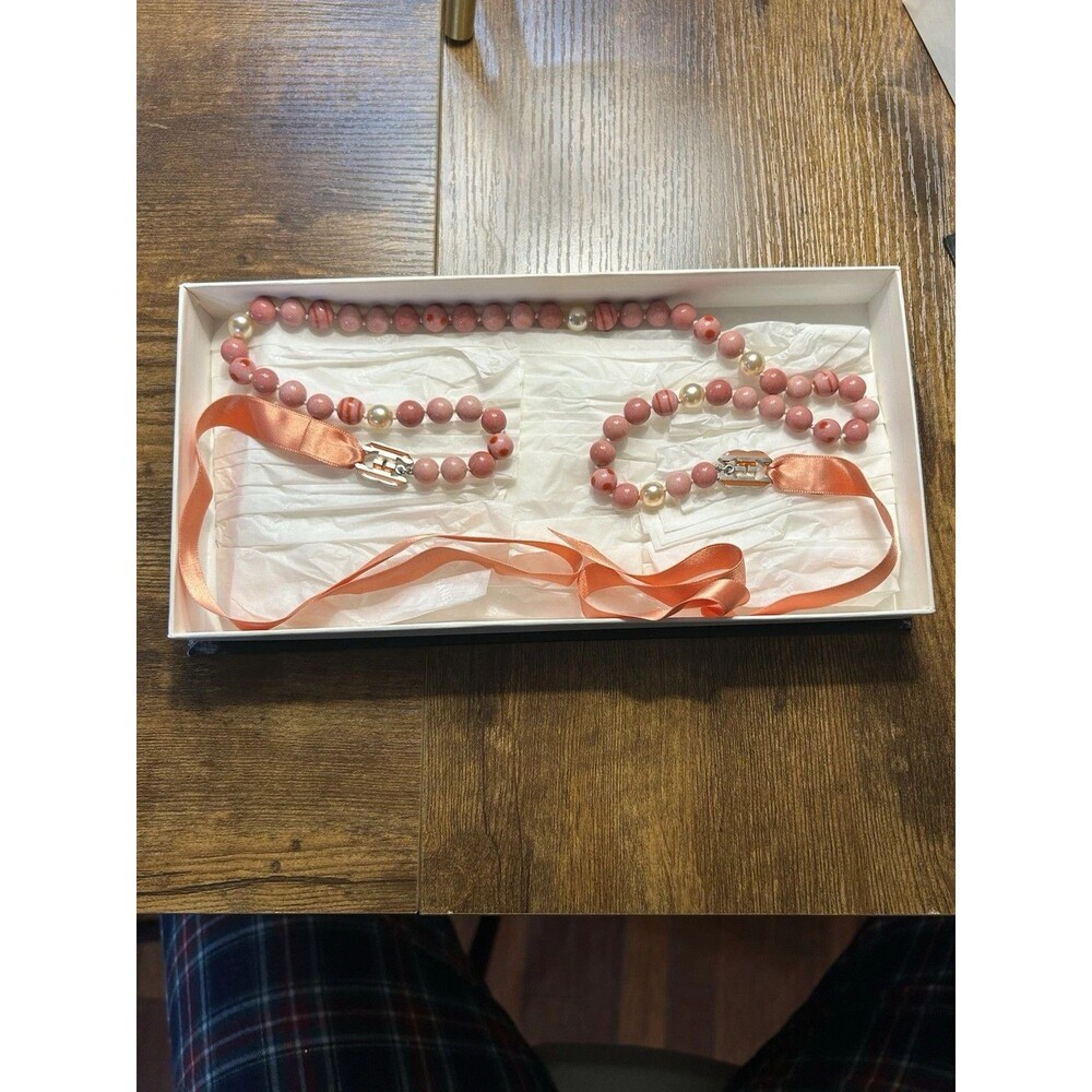 Vintage Chanel Jewerly and Earings Pink (From Store in Paris 2005) - Picture 9 of 9